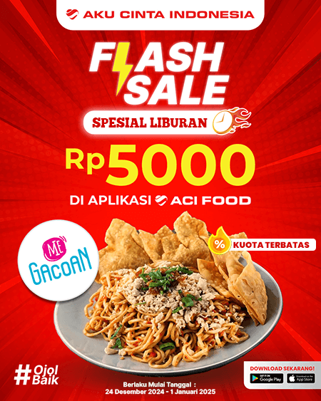 flash sale gacoan