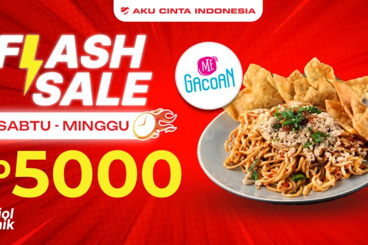 Promo Flash Sale Gacoan 5000 ACI Food
