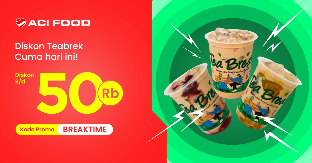 Promo TeaBreak ACI Food