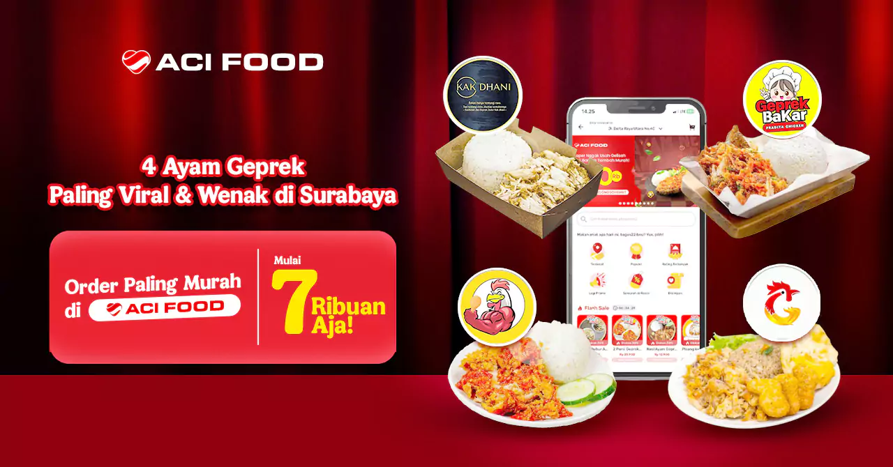 Promo Ayam Geprek Viral - ACI FOOD