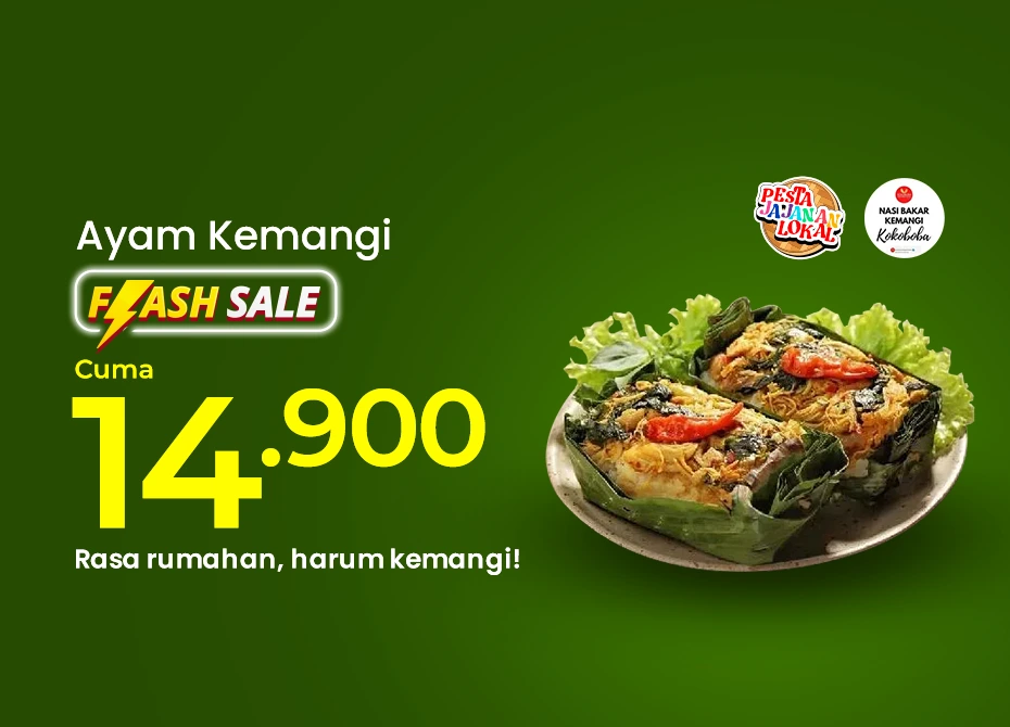 Nasi Bakar Kokoboba - Promo ACI FOOD - Pesan Makan Paling Murah