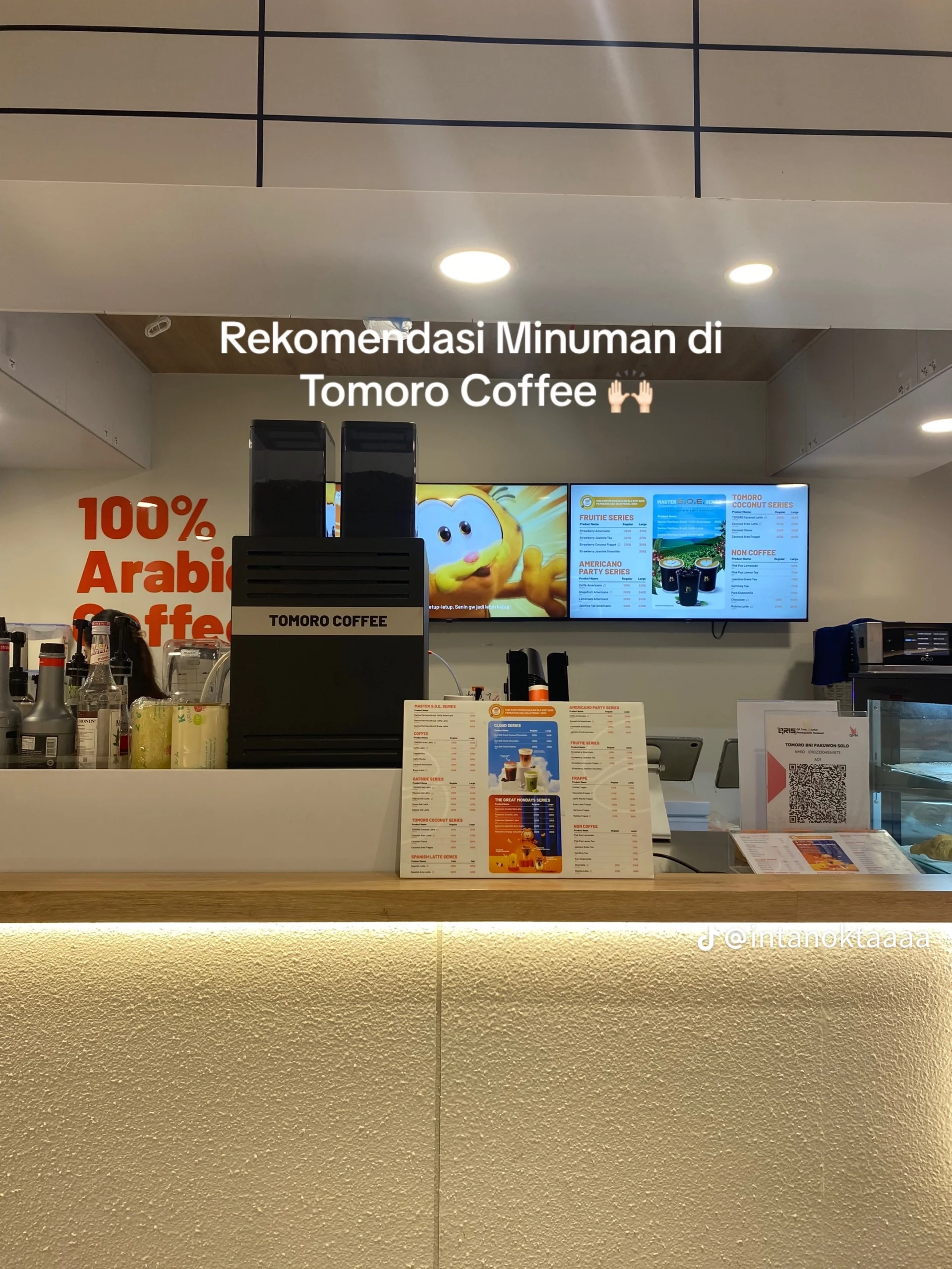 Tomoro Coffee Harga