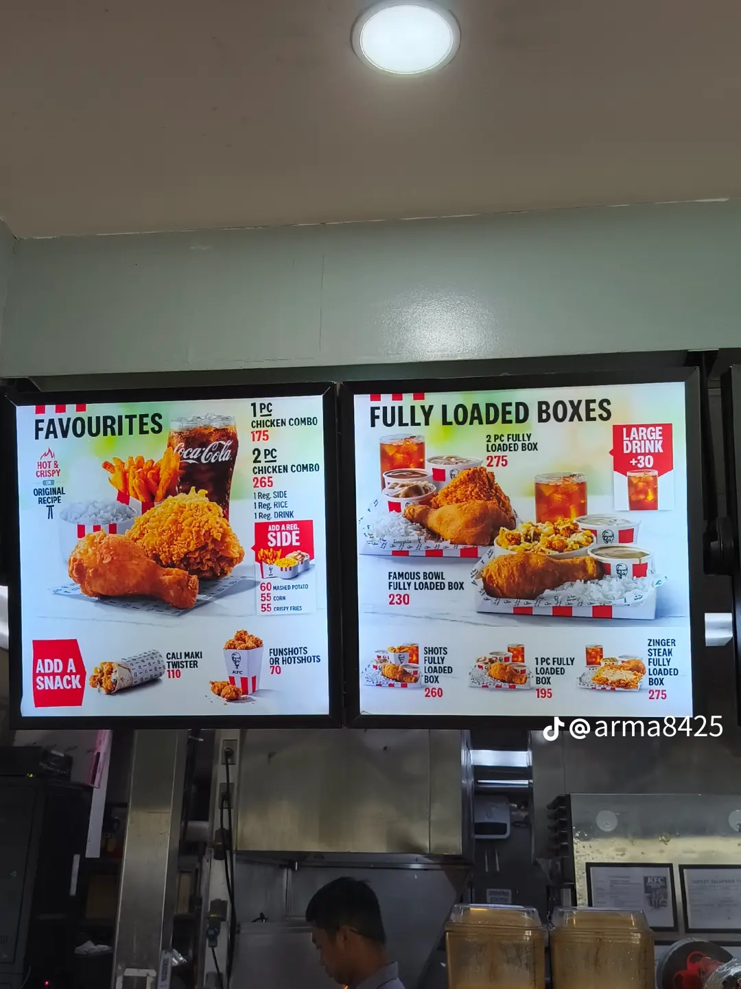 KFC Menu