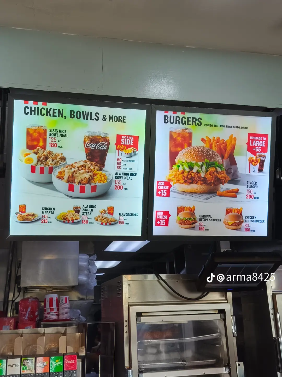 KFC Menu