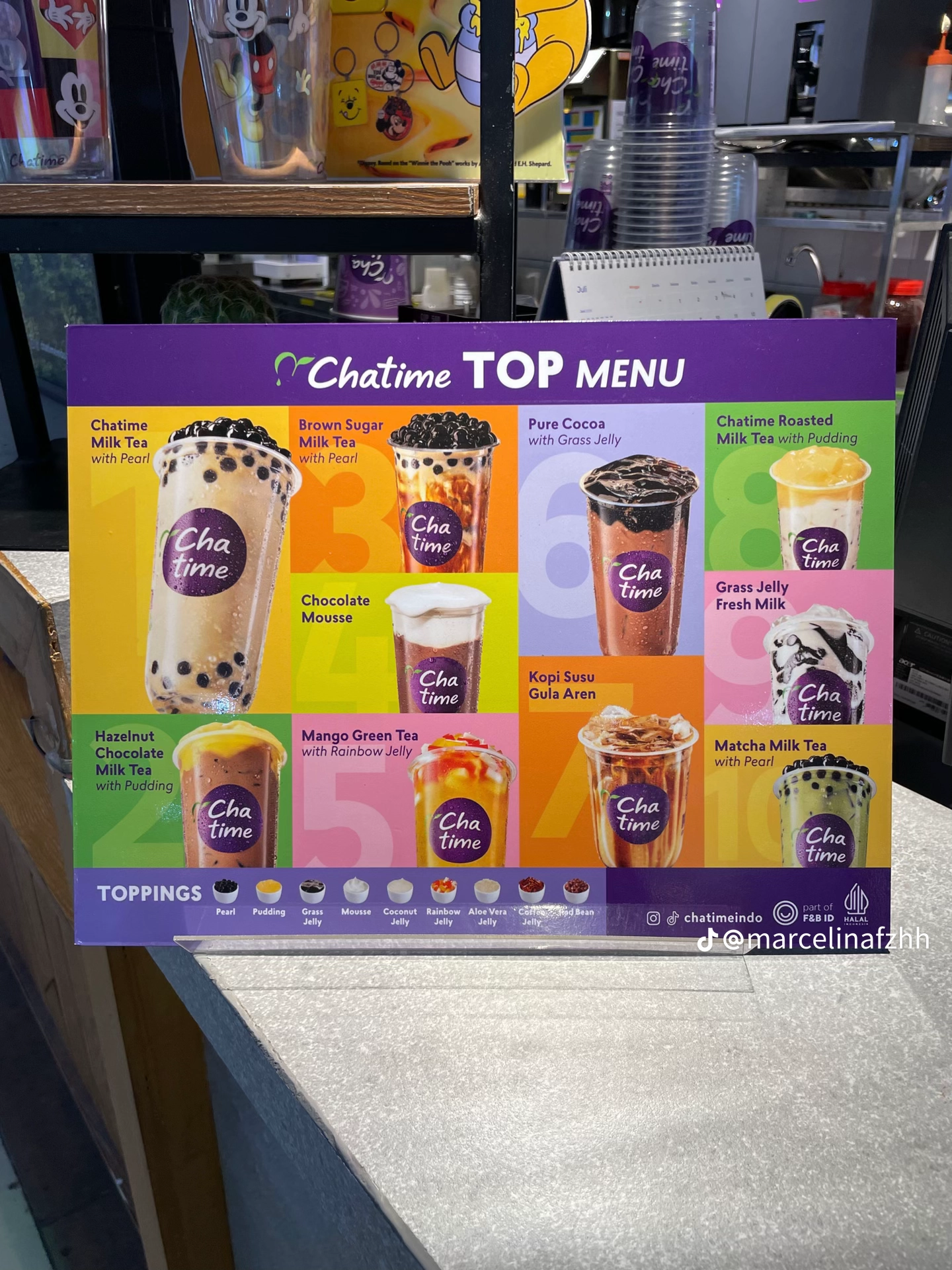 Chatime Menu