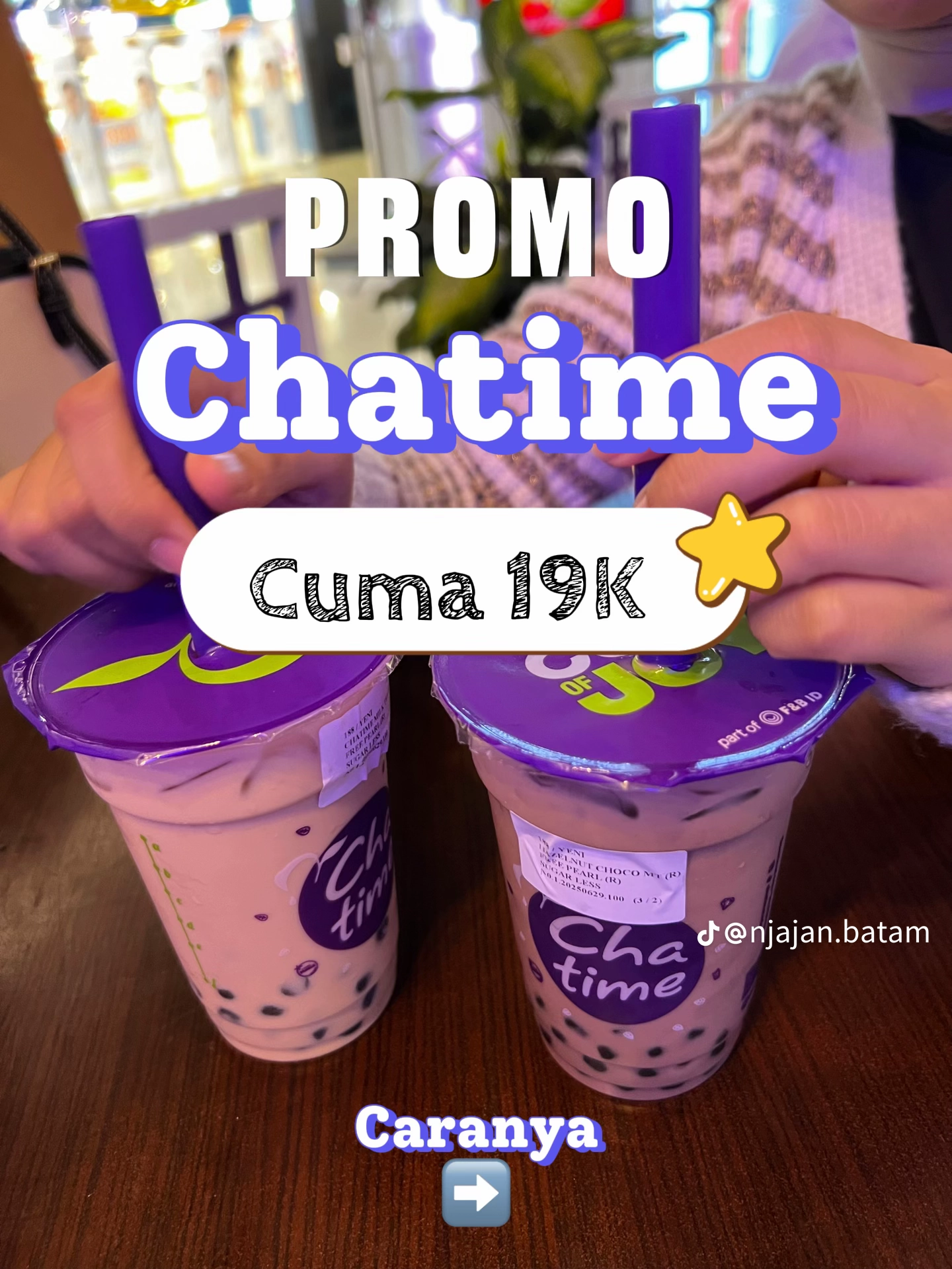 Promo Chatime
