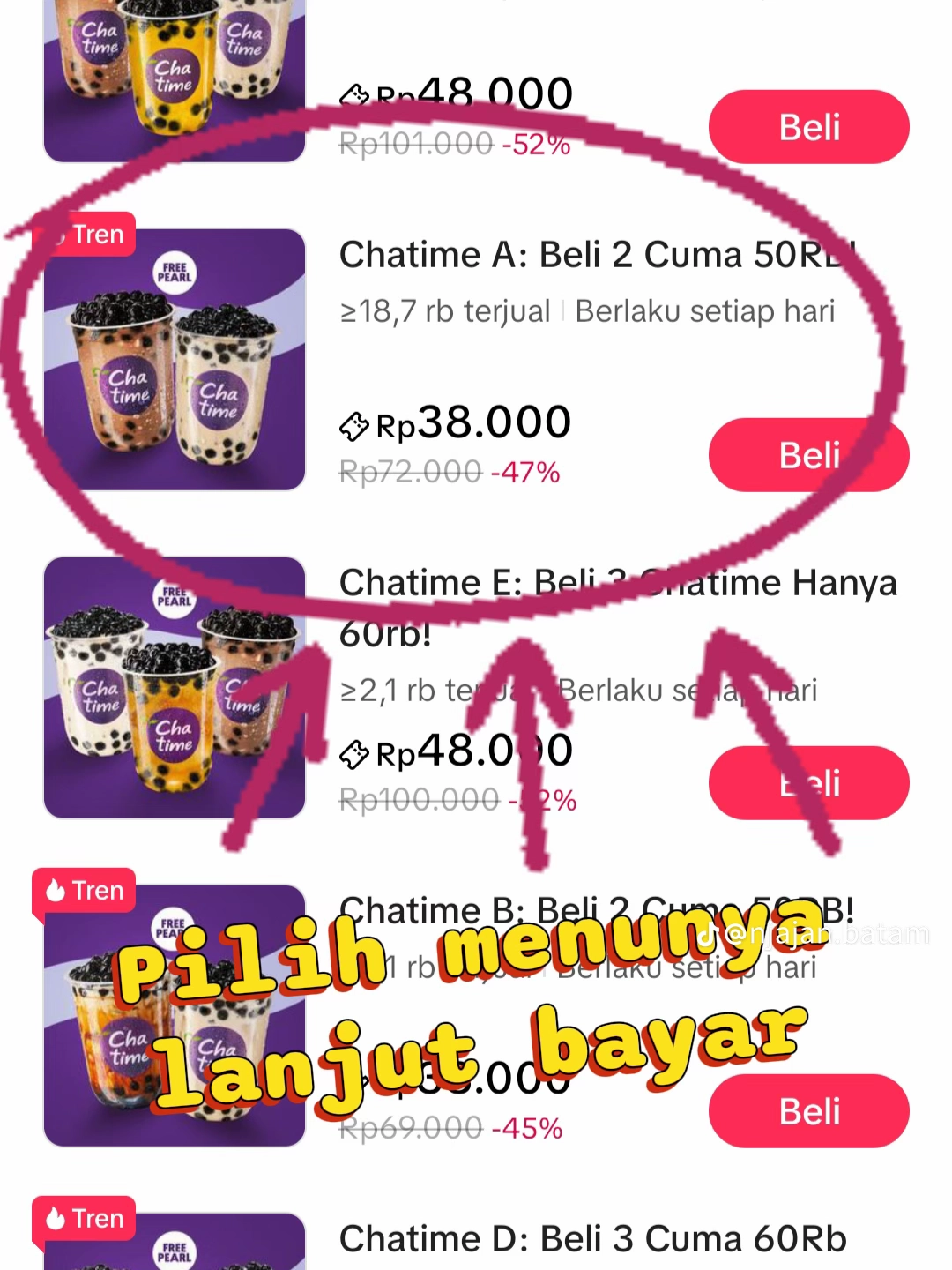 Promo Chatime