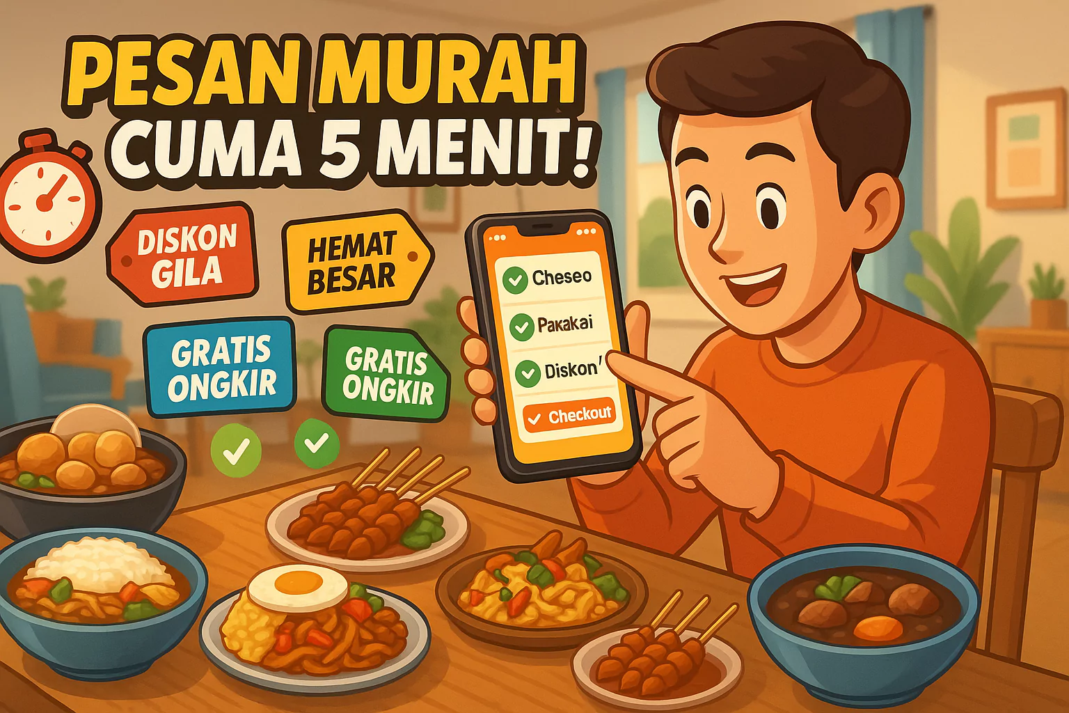 Panduan Pemesanan ACI FOOD Step-by-Step