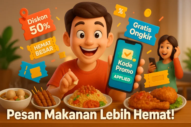 Promo Ojol - Cara pakai kode promo ACI FOOD