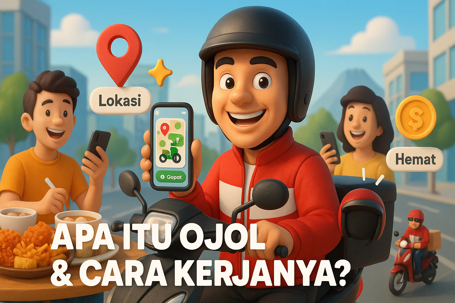 Ojek online - Apa itu Ojol ACI dan cara kerjanya