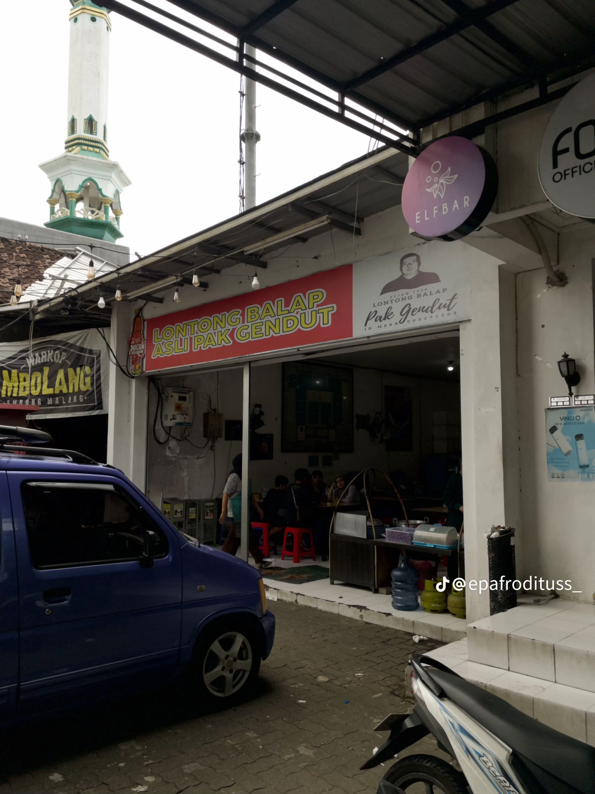 Lontong Balap Pak Gendut Surabaya