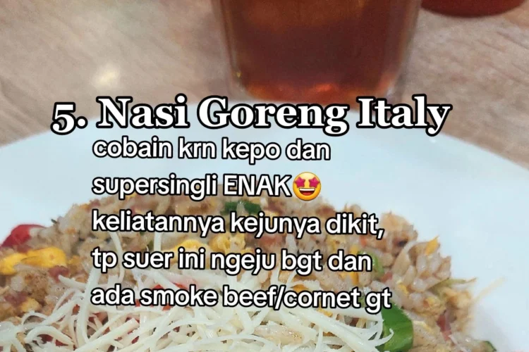 Nasi Goreng Italy Solaria