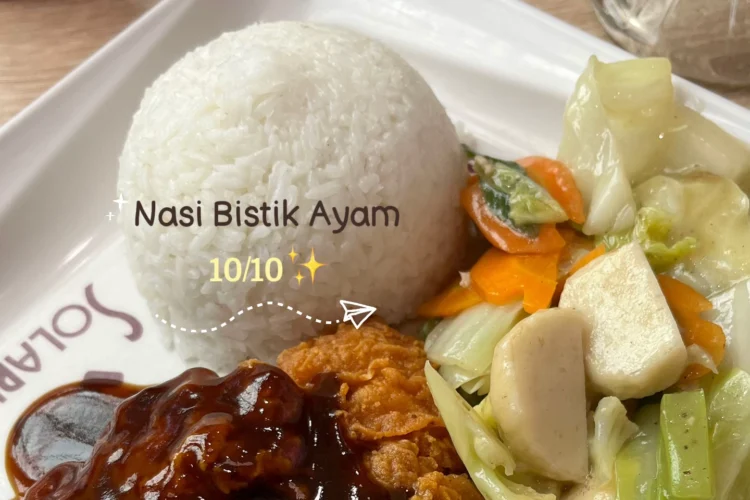 Nasi Bistik Ayam Solaria