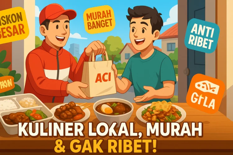 aci food terbaik untuk pesan antar kuliner lokal