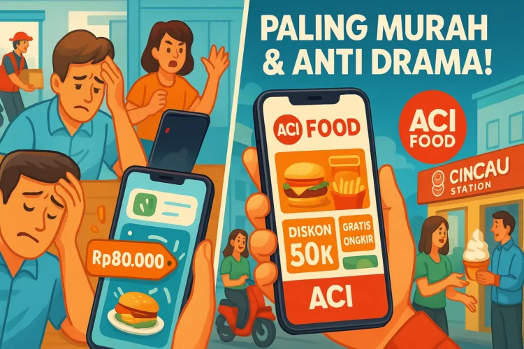 keunggulan aci food dibanding aplikasi lain