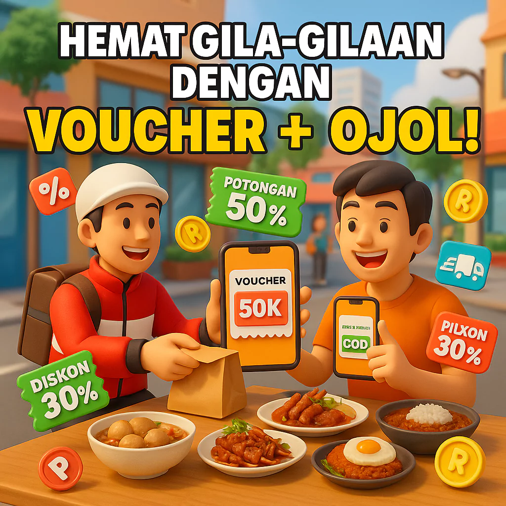Cara Pakai Voucher ACI FOOD dengan Ojol ACI