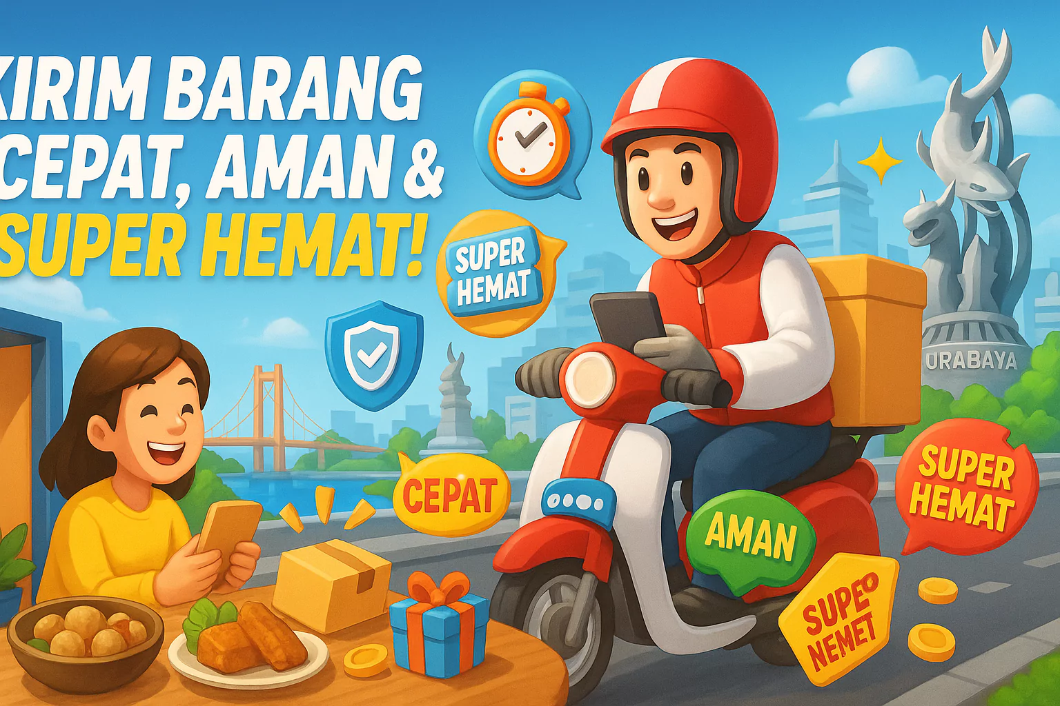 Layanan ACI Kurir Surabaya