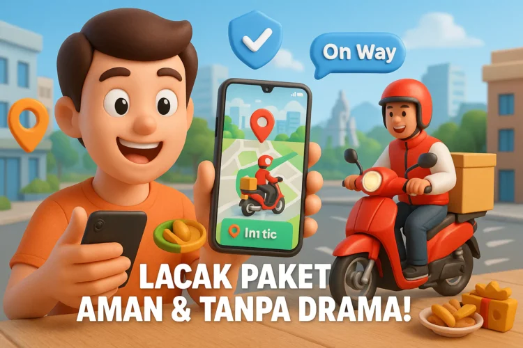 Layanan pesan antar - Cara tracking paket ACI Kurir