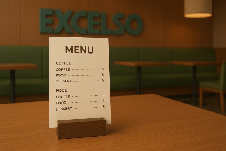 Menu Excelso Terbaru