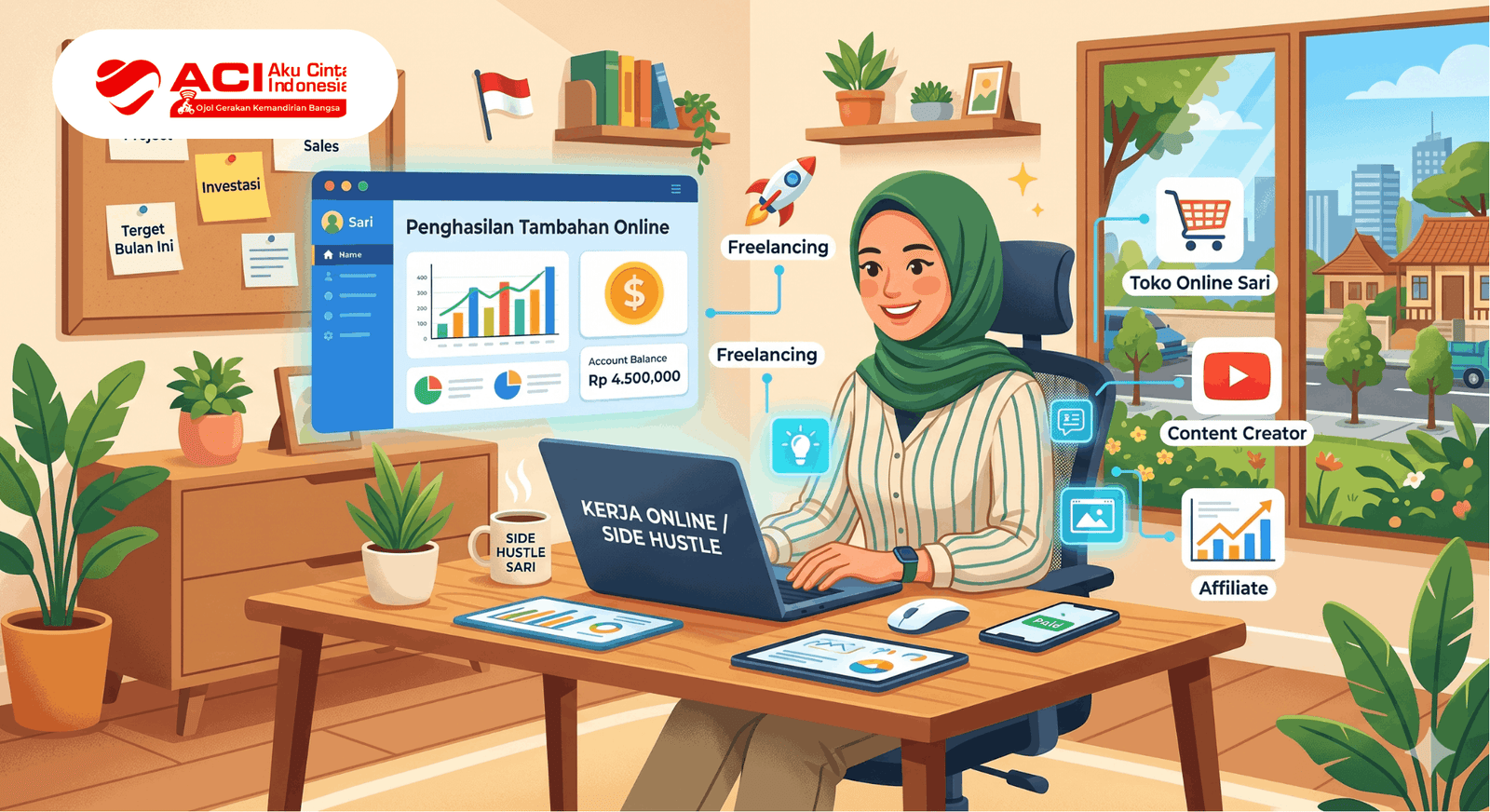 Penghasilan Tambahan Online