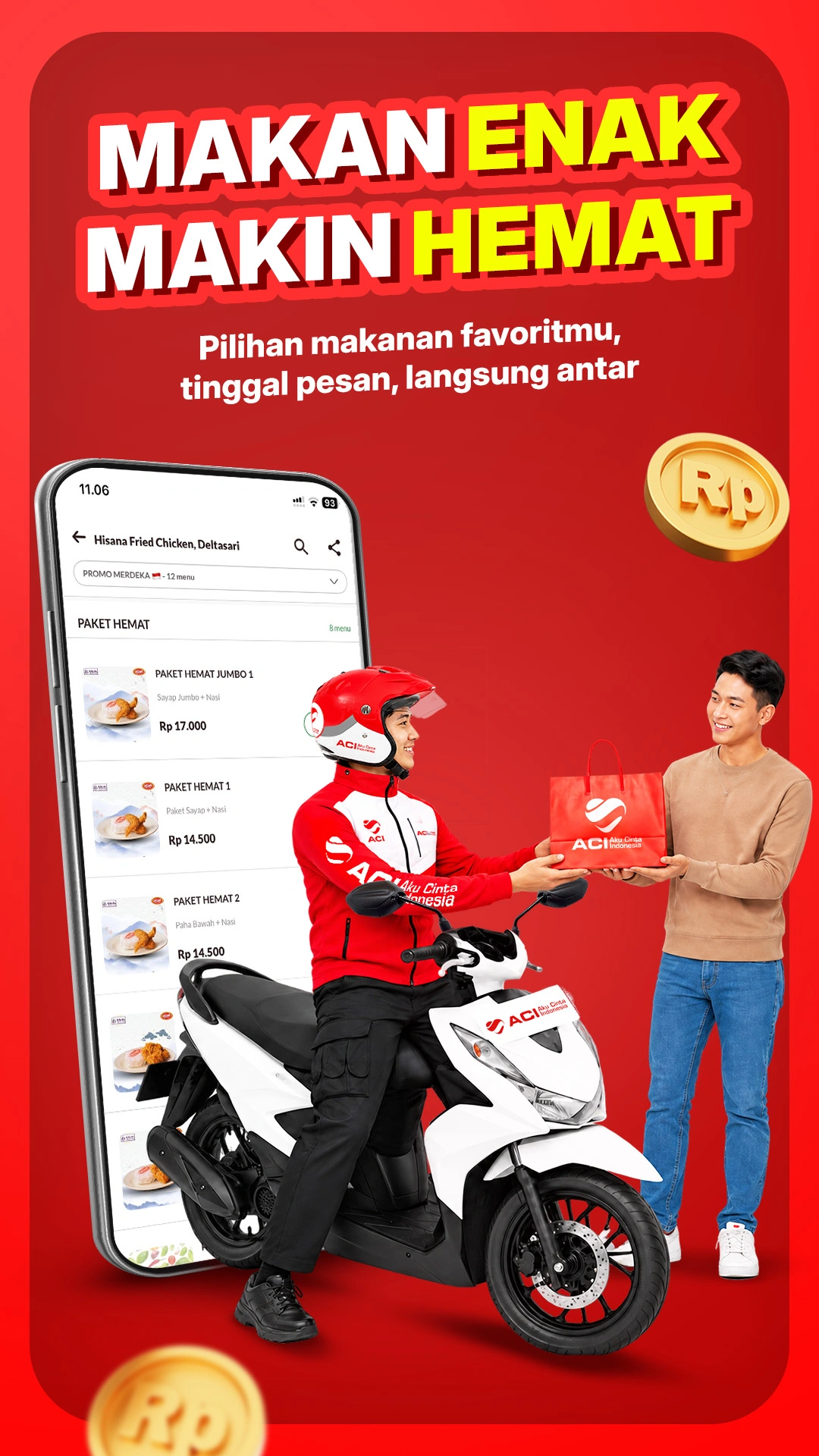 Promo ACI FOOD Makan enak makin hemat