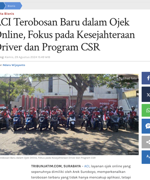 Tribun Jatim - ACI (Aku Cinta Indonesia)