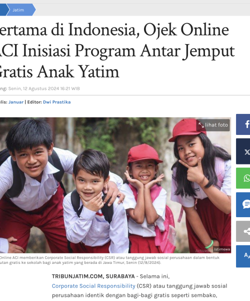 Tribun Jatim - ACI (Aku Cinta Indonesia)