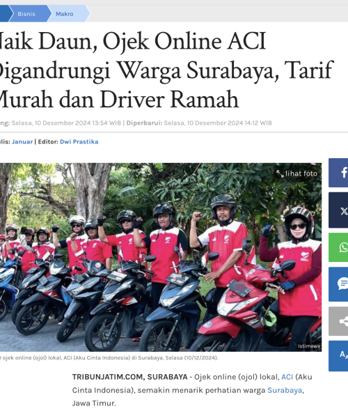 Tribun Jatim - ACI (Aku Cinta Indonesia)