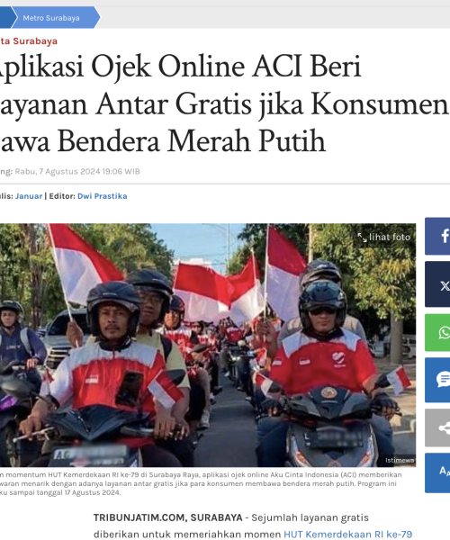 Tribun Jatim - ACI (Aku Cinta Indonesia)