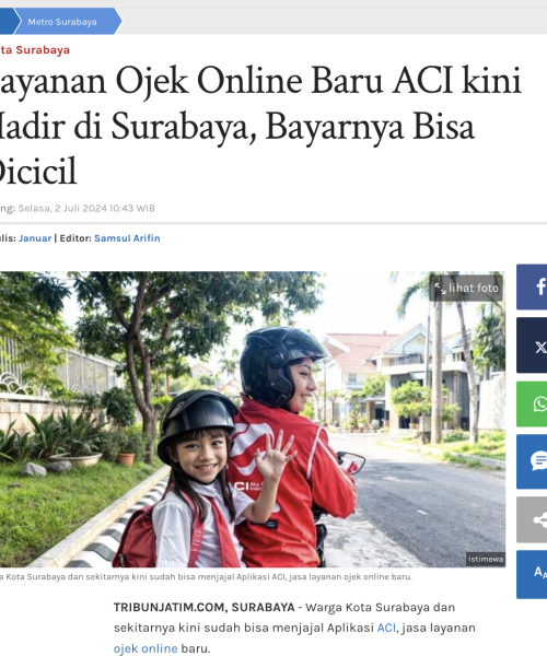 Tribun Jatim - ACI (Aku Cinta Indonesia)