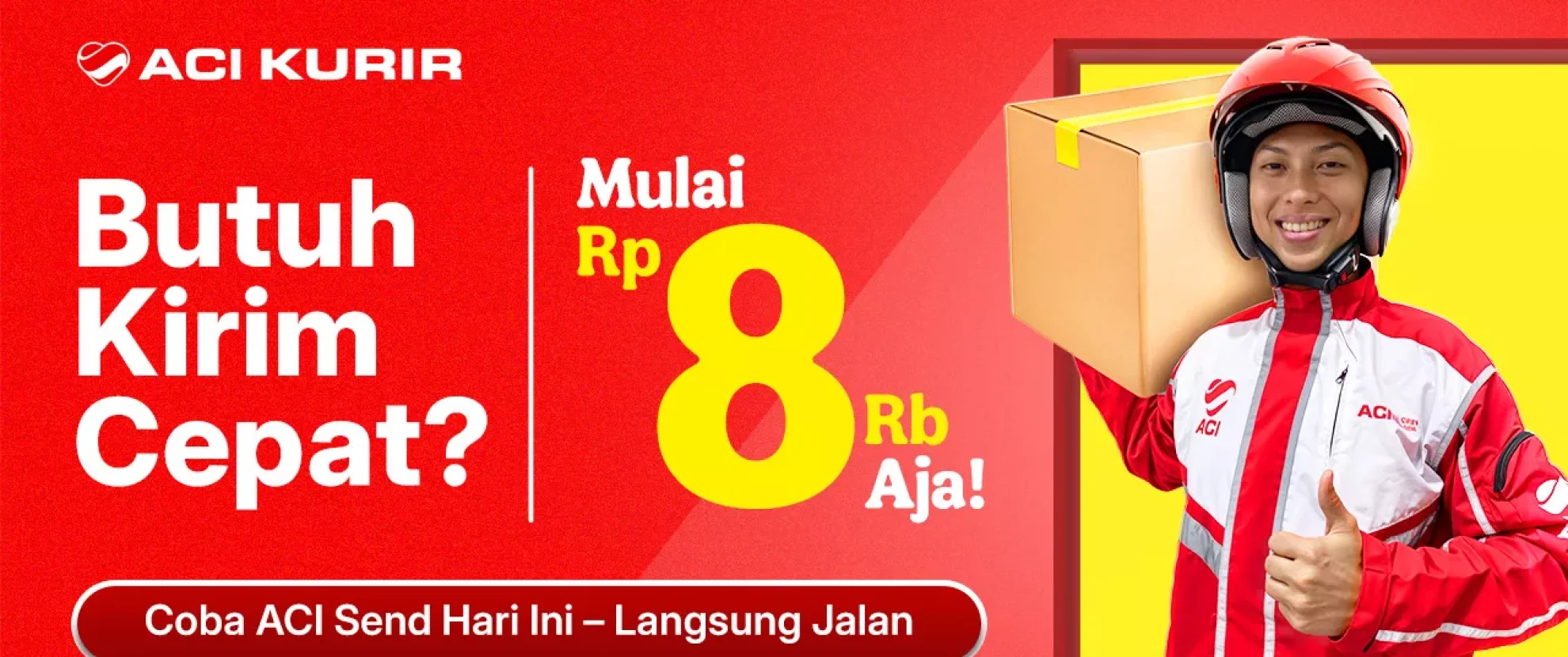 Promo Kirim Barang 5 ribu - ACI KURIR