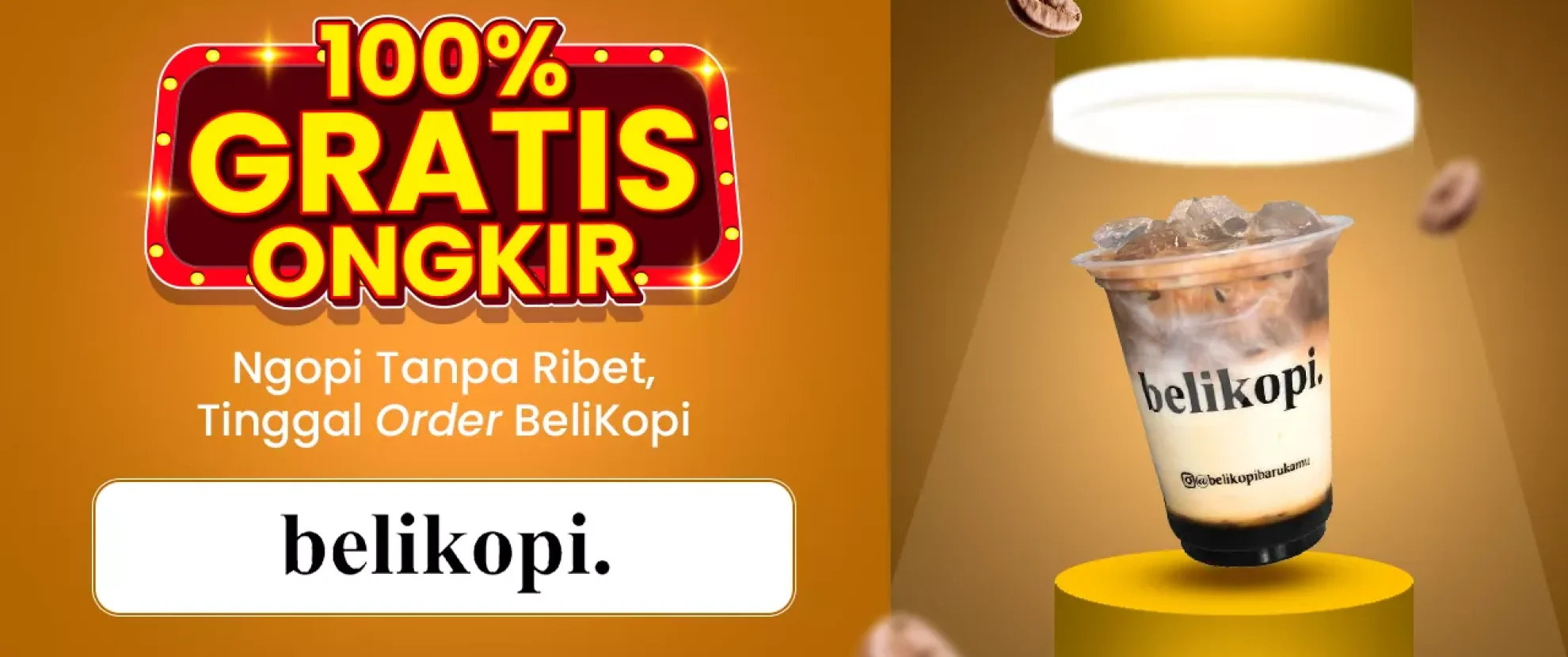 Promo Belikopi di ACI FOOD 100% Gratis Ongkir - Pesan Makan Paling Murah