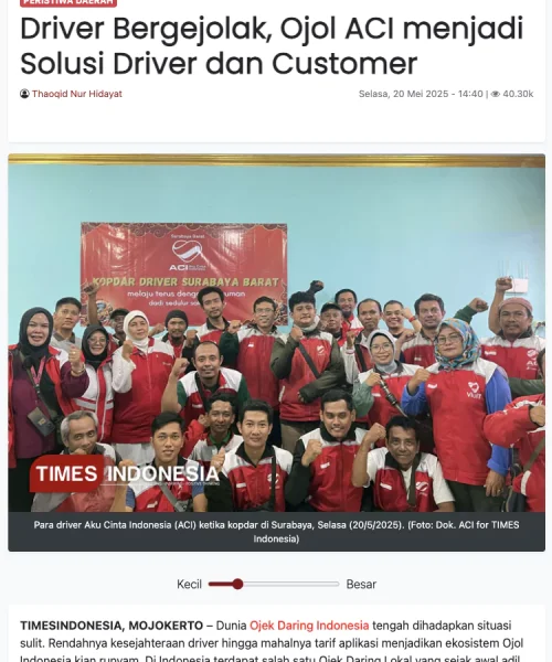 Times Indonesia - ACI (Aku Cinta Indonesia)